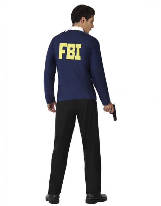 DISFRAZ POLICIA FBI HOMBRE...