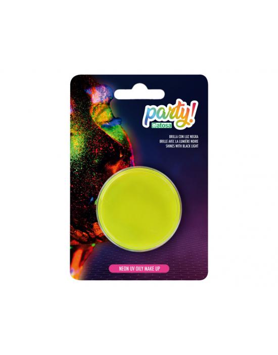 BL. MAQUILLAJE NEON GLOW IN THE DARK AMARILLO