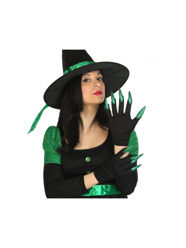 B/SOL. GUANTES HALLOWEEN VERDE