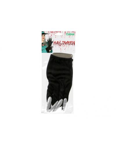 B/SOL. GUANTES HALLOWEEN VERDE