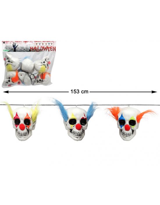 B/SOL. GUIRNALDA HALLOWEEN 153CM