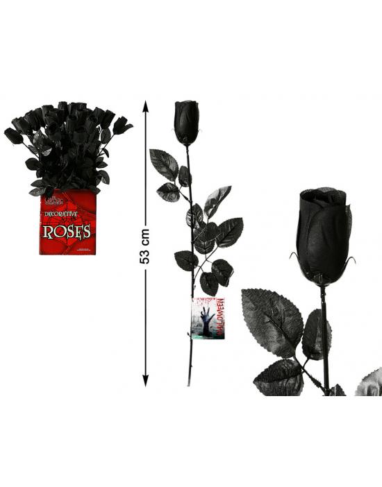 EXP/24- ROSAS 53CM PVC NEGRO