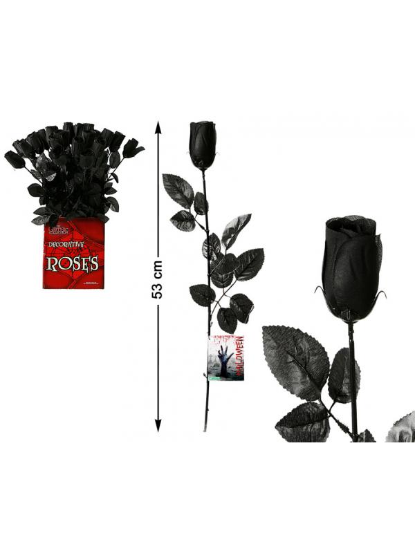 EXP/24- ROSAS 53CM PVC NEGRO