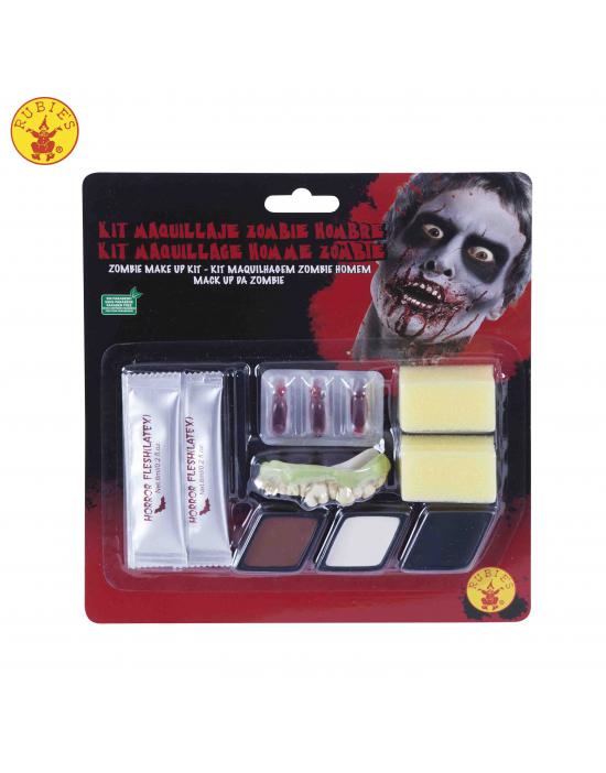 Kit Maquillaje Zombie Hombre