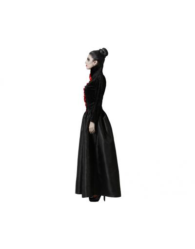 DISFRAZ VAMPIRESA ELEGANTE NEGRO MUJER ADULTO