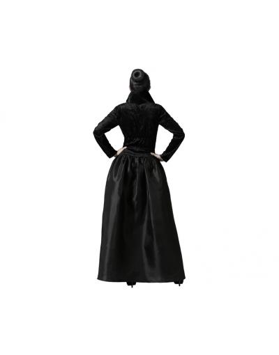 DISFRAZ VAMPIRESA ELEGANTE NEGRO MUJER ADULTO