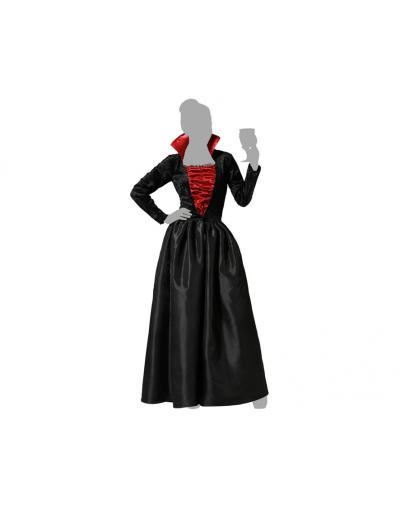 DISFRAZ VAMPIRESA ELEGANTE NEGRO MUJER ADULTO