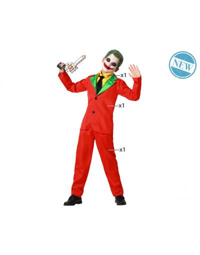 DISFRAZ PAYASO ROJO HALLOWEEN NIÑO INFANTIL