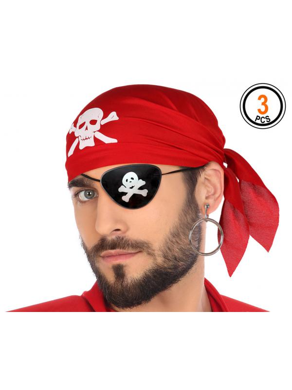 SET PIRATA ROJO