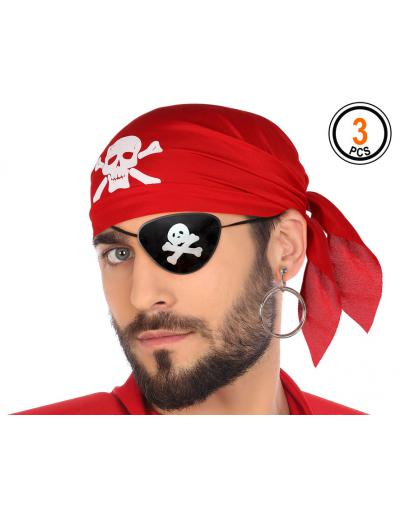 SET PIRATA ROJO