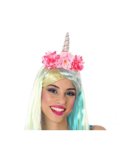 DIADEMA CARNAVAL UNICORNIO MUJER ADULTO