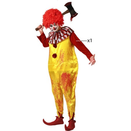 DISFRAZ DE PAYASO ASESINO PARA HOMBRE | disfrazdisfraz