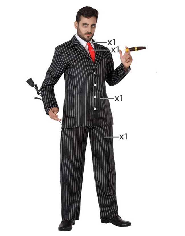 DISFRAZ DE GOMEZ ADDAMS