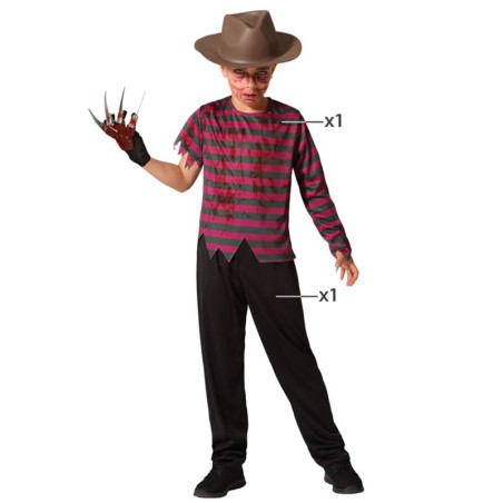 DISFRAZ ASESINO FREDDY KRUEGER | Disfraz Halloween infantil | disfrazdisfraz