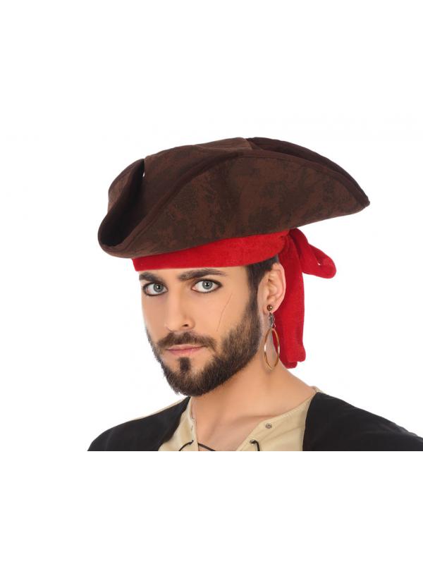 Gorro Pirata Marrón
