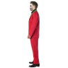 DISFRAZ PAYASO JOKER ROJO ADULTO | disfrazdisfraz
