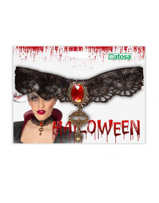 COLLAR HALLOWEEN CARNAVAL BISUTERÍA MUJER ADULTO