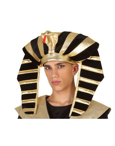 SOMBRERO EGIPCIO HISTORIA NEGRO DORADO UNISEX ADULTO