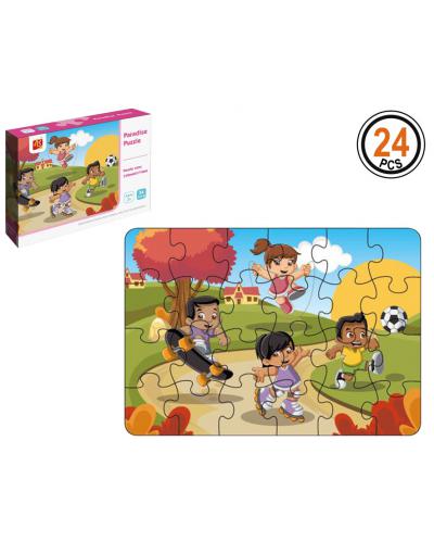 C/C. PUZZLES DEPORTE 16X12 CM 1 ST. 24 PIEZAS