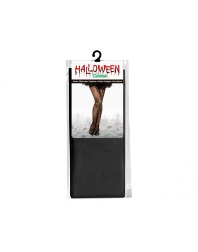 PANTYS HALLOWEEN REJILLA CALAVERAS MUJER ADULTO