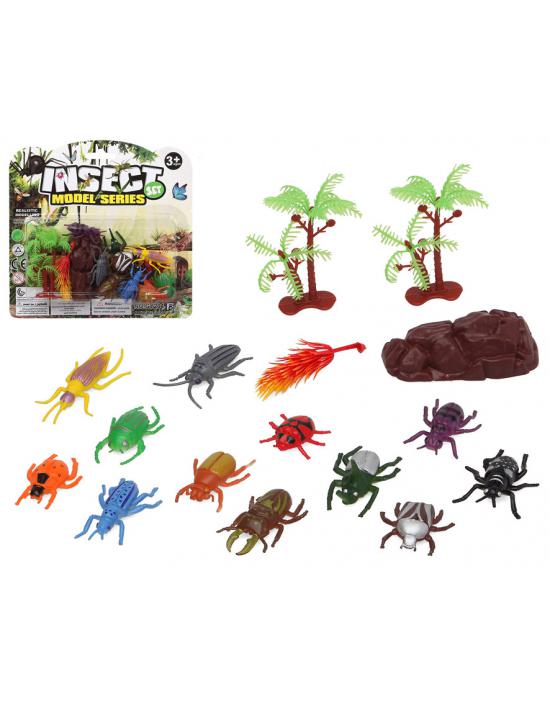 BL. INSECTOS ANIMALES COLORES 20X19 1 ST.