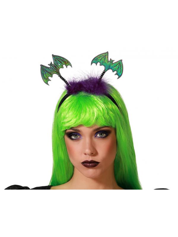 DIADEMA MURCIÉLAGOS HALLOWEEN MUJER ADULTO