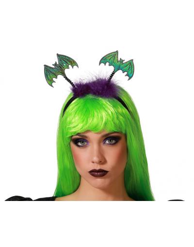 DIADEMA MURCIÉLAGOS HALLOWEEN MUJER ADULTO