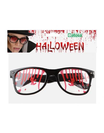 GAFAS HALLOWEEN SANGRIENTO ROJO HOMBRE ADULTO