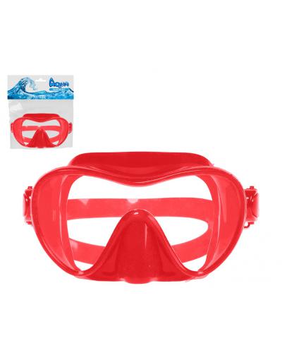 B/SOL. GAFAS BUCEO SILICONA ROJO ADULTO