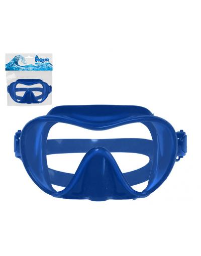 B/SOL. GAFAS BUCEO SILICONA AZUL MARINO ADULTO