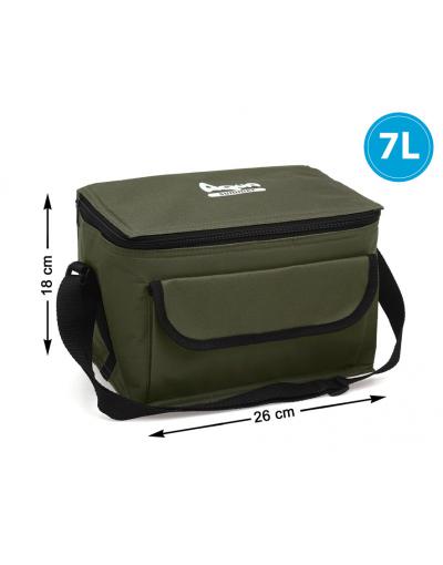 G. BOLSA NEVERA 26X16X18 CM 7.5L TERMOSELLADO  VERDE