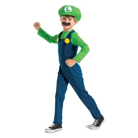 Disfraz de Luigi Super Mario Bross - disfrazdisfraz
