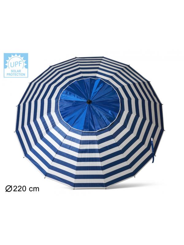 EXP/9- PARASOL 29/32MM ORIENTABLE  ALUMINIO OXFORD  220CM 29/32MM