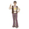 Disfraz de hippie sesentero para niño