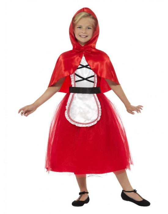 Deluxe red riding hood costume
