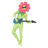 Disfraz de flor bailando verde