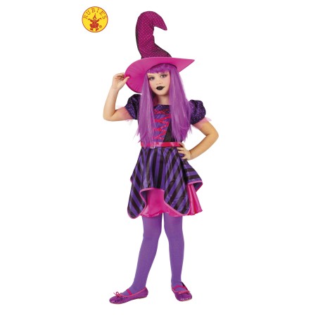 Disfraz de Bruja Cuqui Rosa