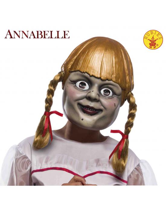 Máscara Annabelle Con Coletas