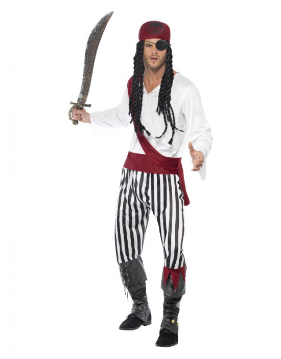 Disfraz de hombre pirata,...