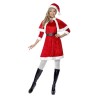Disfraz de Miss Santa con capa