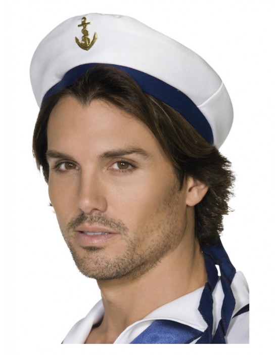 Gorra de marinero, blanco,...