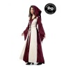 Vestido medieval en algodón, alta calidad