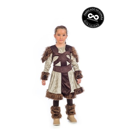DISFRAZ DE NERTA LA VIKINGA PARA NIÑA