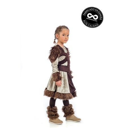 DISFRAZ DE NERTA LA VIKINGA PARA NIÑA