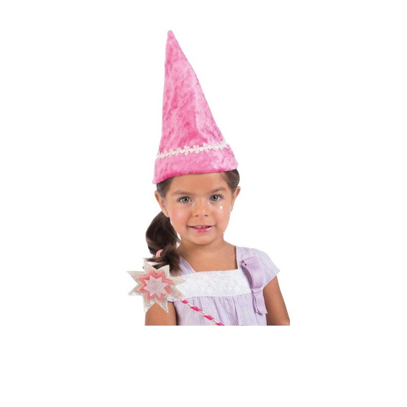 gorro hada rosa disfraz niña