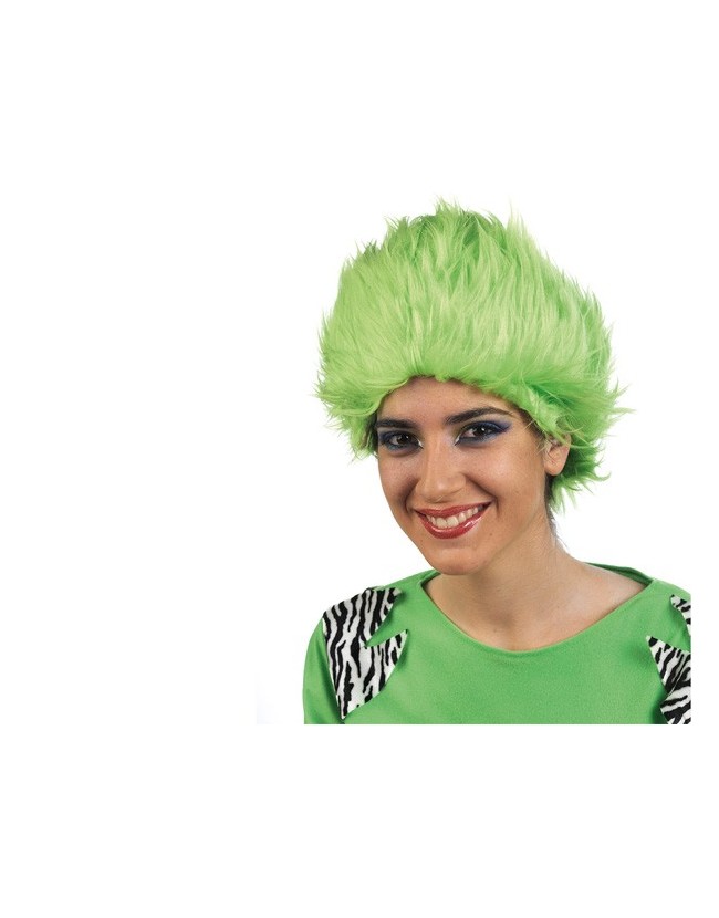 peluca elfo verde adulto