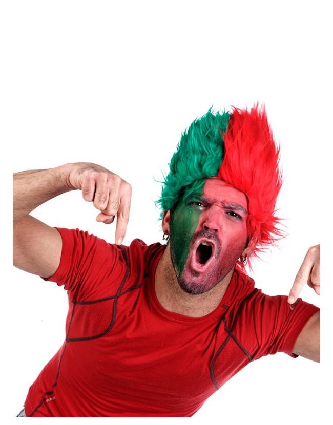 peluca selección portuguesa