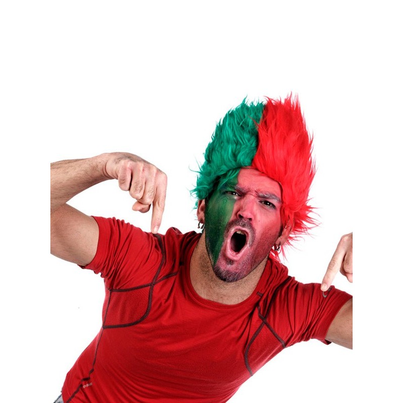 peluca selección portuguesa
