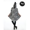 Poncho Cebra Mujer | Disfraz Animal | En stock 24/48h