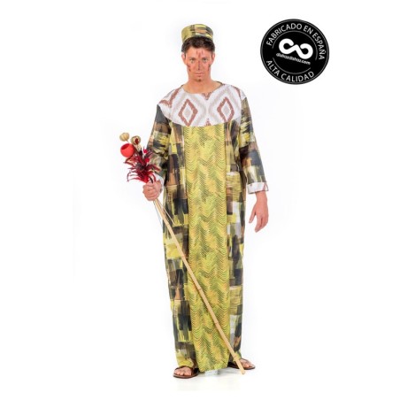 disfraz africano onika hombre